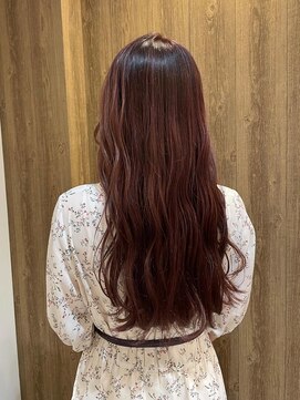 タナココロ 新丸子 バイ ムーン 武蔵小杉(tanacocolo by moon) 切りっぱなしボブ/エアリーロング/美髪のススメ/ピンクブラウン