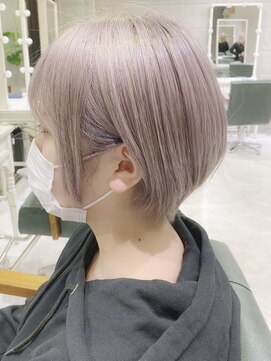 デイズ(days) 大人ショートボブ×ナチュラルボブ  ブラウンベージュカラー