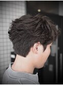 スパイキーショート/短髪男子