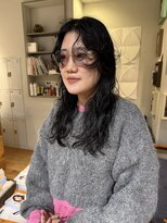 クリアー オブ ヘアー 藤が丘店(clear OF HAIR) 顔周りレイヤー＋パーマ