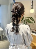 ヘアセット × ヘアアレンジ