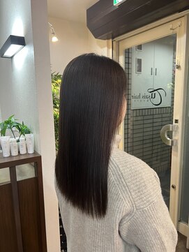 テュセ ヘアー 京都(Tu sais hair kyoto) 縮毛矯正/ストレートヘア/グレージュカラー/オリーブカラー