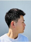 メンズ爽やかベリーショートスタイル