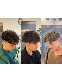 メンズ経験豊富なスタイリストが在籍★スタイリングしなくても決まって仕事もプライベートもカッコよく♪