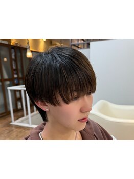 似合わせカット/パーマ/ハイトーンカラー/ダブルカラー/髪の悩みなどまるッとご提案[下北沢/学割U24/MEN'S]