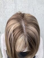 アンツ サザンリゾート 茅ヶ崎店(ANT'S Southern Resort)&nbsp;くびれヘア/アプリコットオレンジ/セクションカラー