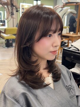 ジーエヌエム ゴニアンドムジン(G.N.M GUNHEE&MUJIN) ミディアムレイヤー