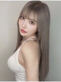 シールエクステで韓国ストレート　ワンホン　表参道