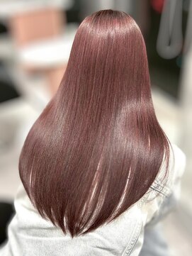 ワン バイ ジエクト(One by The Ect) 髪質改善カラー/チェリーレッド・ワインレッド/梅田