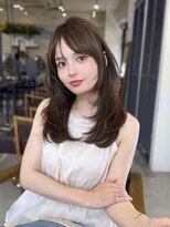 コート 表参道(Cote)&nbsp;美髪レイヤーカット／顔まわりレイヤー／ロングレイヤ 一/前髪