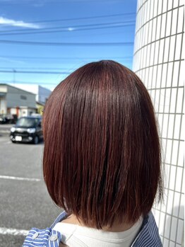 ニコバイヒーズ(nico by Hi-s)の写真/髪と地肌にご褒美を◎髪や頭皮に優しくカラーをしながら髪質改善が叶います!髪を傷めない自然派志向の方も