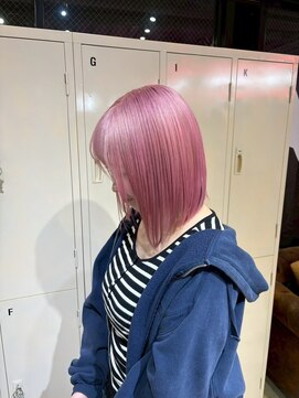 ゲーム 下北沢(GAME) ダブルカラー/大人レイヤー/ミルクティーベージュ/ウルフ/下北沢