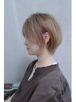 メモリーズ 水天宮前店(Memories)&nbsp;ハイトーンショートミルクティーベージュカラー