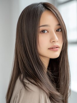 縮毛矯正でツヤ仕上がりが高評価♪ダメージ最小限の自然な仕上がり酸性ストレートも人気◎【南浦和】