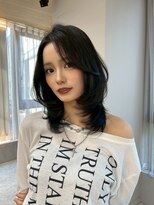 ボタン テンジン(VOTAN tenjin) 【木串楽人】韓国ヘア/ミディアム/ミディアムレイヤー