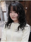 ロングレイヤーパーマ×クロスパーマ