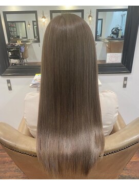 ミリム 栄矢場町店(MIRiM) 【栄矢場町】グレージュカラー×水素トリートメント