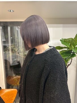 ロマリア ヒルズ 表参道 原宿(Lomalia HILLS) グレージュ[表参道/原宿/ダブルカラー/ケアブリーチ/縮毛矯正]