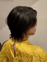 ヘアーサロンテン モトアザブ(hair salon Ten motoazabu)&nbsp;着物ヘア/ダークアッシュ/ミディアムレイヤーカット/麻布十番