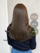 ロイ(Roi)&nbsp;赤み消し_オリーブベージュ_イルミナカラー20代30代40代【西村】