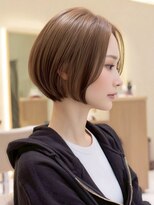 アポロ 横浜駅店(apollo)&nbsp;xカット//ホワイトグレージュ/レイヤーカット/チェリーブラウン