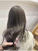 オリーブアッシュベージュ