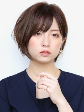 フラット 中山店(flat) 耳かけステキなショートボブスタイル[中山駅]