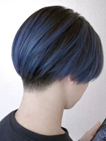 キリ 逗子(kiri) 逗子葉山メンズバレイヤージュメンズマッシュデザインカラーY98