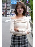小顔ひし形 レイヤーカット 透明感カラー