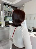 透明感カラー　艶カラー　レイヤーカット　髪質改善　顔周り