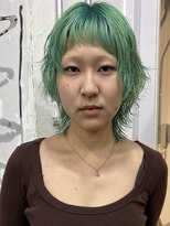 サル(saru)&nbsp;エメラルドグリーンカラー