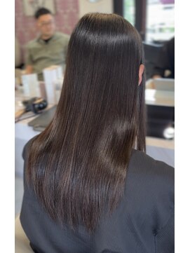 髪屋 紬 髪質改善ストレート