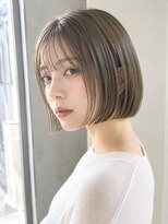 シエル 大名店(CIEL)&nbsp;オリーブグレージュ×タッセルボブ