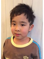 フルール(fleur)&nbsp;【男の子もかっこよく！クセ毛を活かした新学期モテヘア】