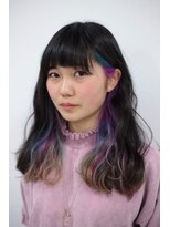 クリーン ヘアデザイン(CLLN hair Design)&nbsp;【CLLN】ブラック×インナーユニコーン