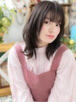 カバーヘア ブリス 大宮西口(COVER HAIR bliss)&nbsp;黒髪が大人かわいい◎シースルー抜け感ミディa大宮20代30代40代!