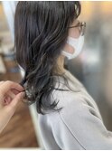 ニュアンス巻き髪