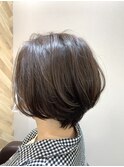 グレーベージュ◇ショートボブ◇