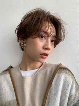 ローウェ 名駅(Louwe) 透明感,小顔ウェーブアッシュブラウンカラー[名駅/名古屋駅前]