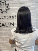 肩下　切りっぱなし