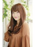 フェミニンストレート