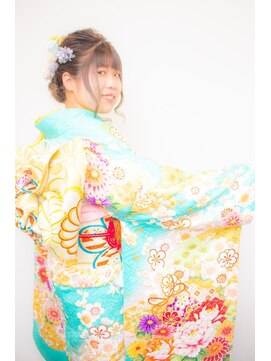 ヘアーサロン アモル(HAIR SALON Amor) #ヘアセット #成人式 #下関