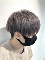 コワファーストナガサキシャンプーボーイ(COIFF1RST NAGASAKI SHAMPOO BOY)&nbsp;刈り上げマッシュ×グレー☆