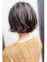 ニット 銀座(knit) 《knit銀座》大人可愛い20代30代40代ショートボブ丸み前下がり