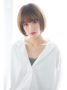 シア 新越谷店(SHEER) 【kenta】グレージュミニボブ