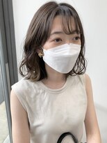 ヘアー アイス 御器所本店(HAIR ICI)&nbsp;ちらっとおしゃれに♪イヤリングカラー×ベージュカラー