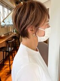 大人ショートヘア/ハイライトカラー/イルミナカラー[国分寺]