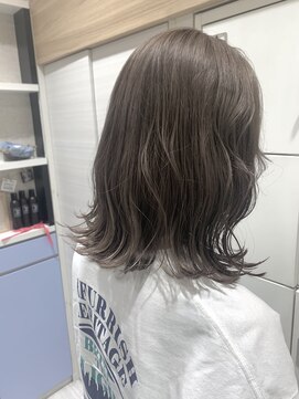 ソワン ドゥ ブレス 立花店(soin de brace) パール×グレージュ/似合わせカット/小顔【高嶋仰】