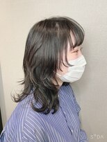 リリ(Liri material care salon by JAPAN)&nbsp;フェイスレイヤー[グレージュアッシュ/レイヤーロング]