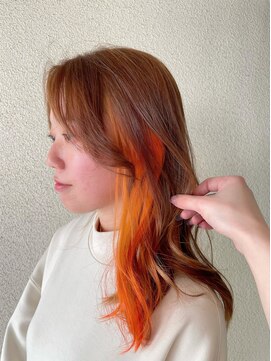 アッシュ 西荻窪店(Ash) 春っぽかわいいオレンジインナー